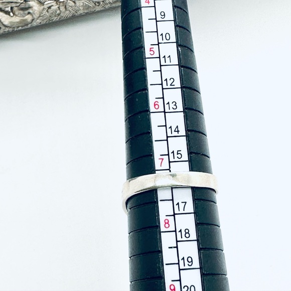 Vintage Modernist Silver BOMA Ring - Picture 3 of 13